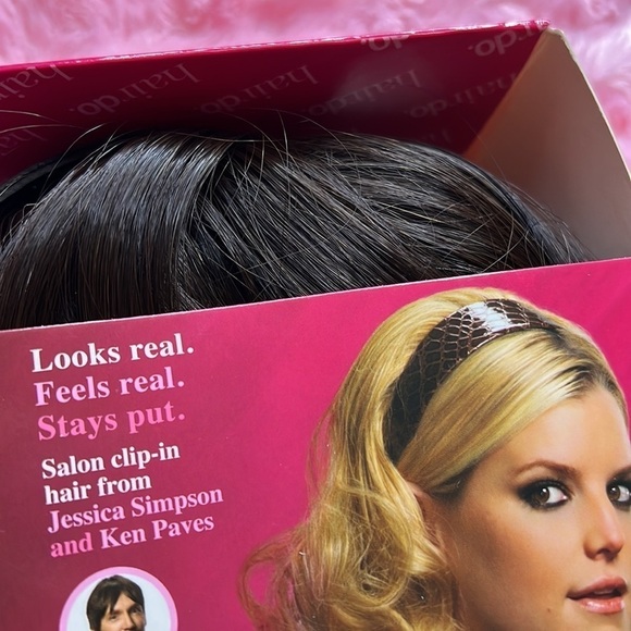 Dark Chocolate/Medium Brown Hairdo Mid-Length Headband Extensions - Picture 4 of 4